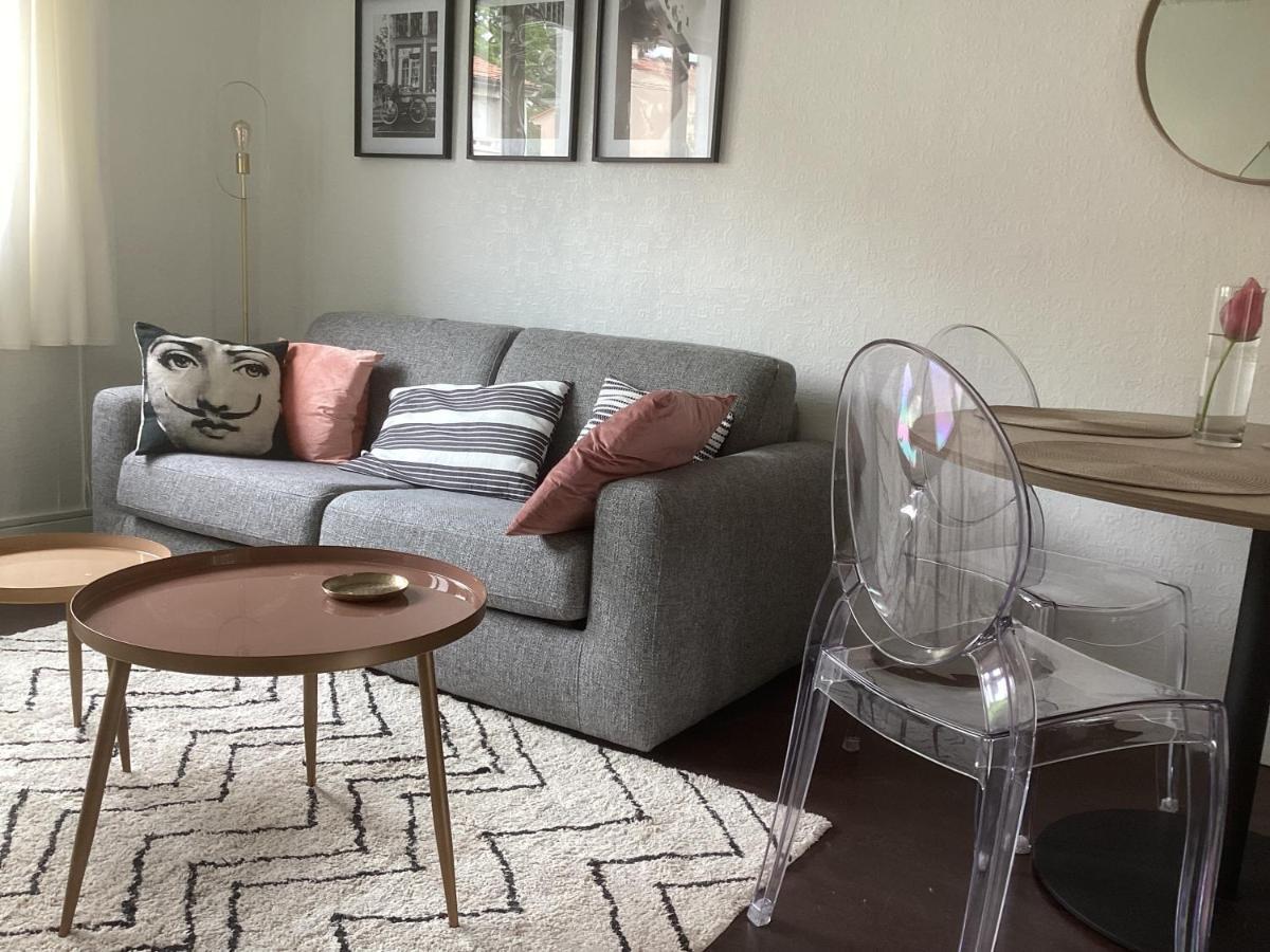 50 M2 T2 Au Calme, Lumineux, Confortable, Cosy, Climatise, Privatif Avec Parking Gratuit Et Terrasse ตูลูส ภายนอก รูปภาพ
