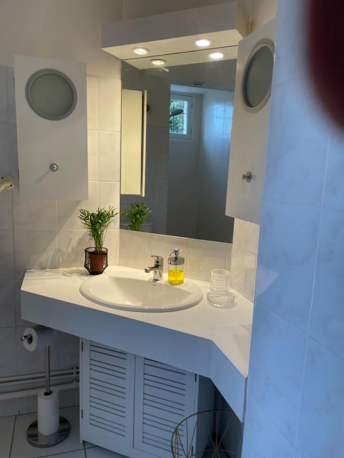50 M2 T2 Au Calme, Lumineux, Confortable, Cosy, Climatise, Privatif Avec Parking Gratuit Et Terrasse ตูลูส ภายนอก รูปภาพ