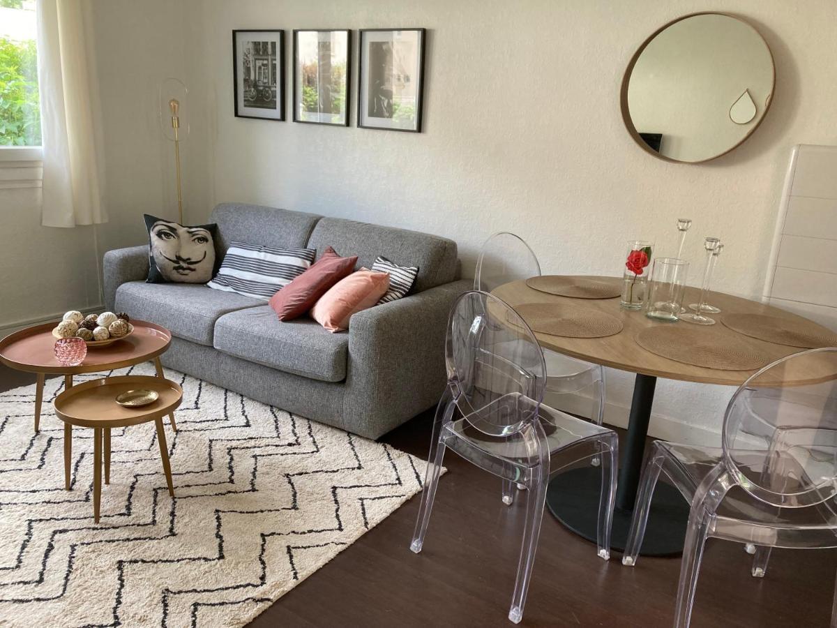 50 M2 T2 Au Calme, Lumineux, Confortable, Cosy, Climatise, Privatif Avec Parking Gratuit Et Terrasse ตูลูส ภายนอก รูปภาพ